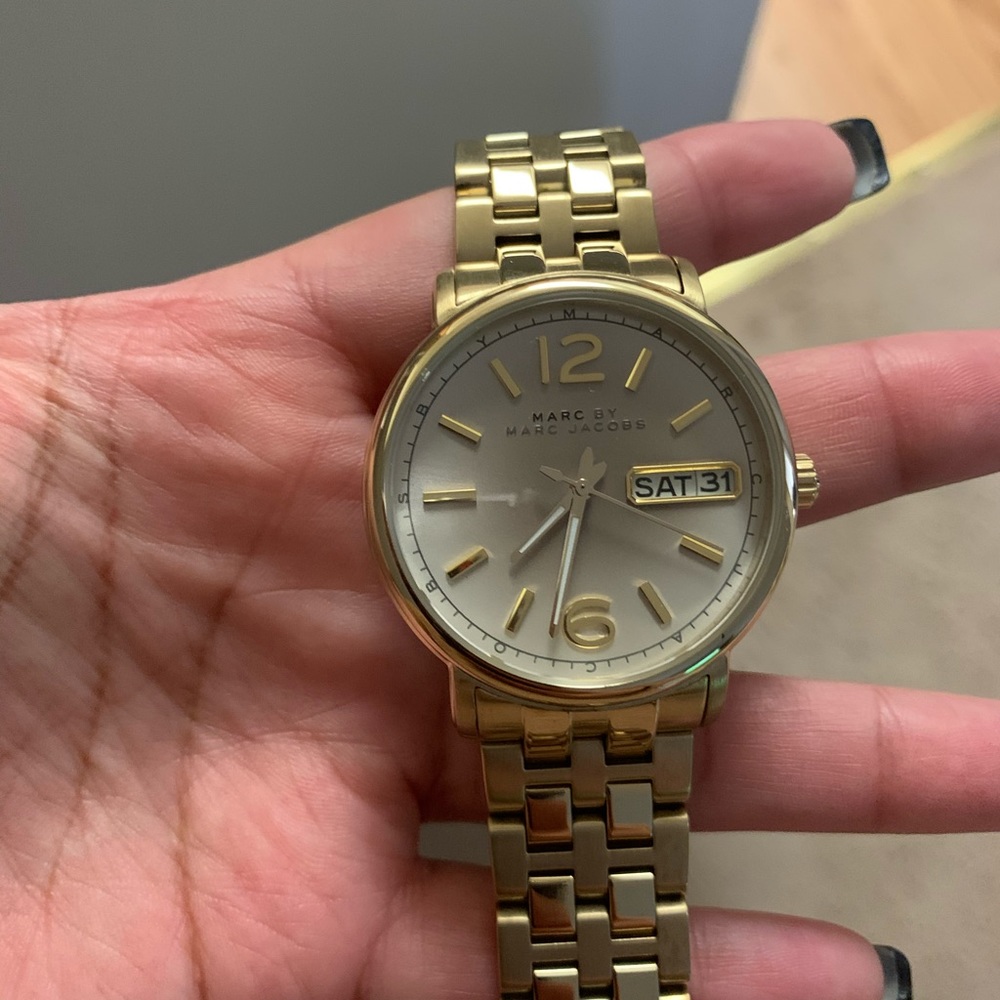 Marc Jacobs Men’s Gold Watch
